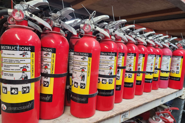 Used Fire Extinguishers