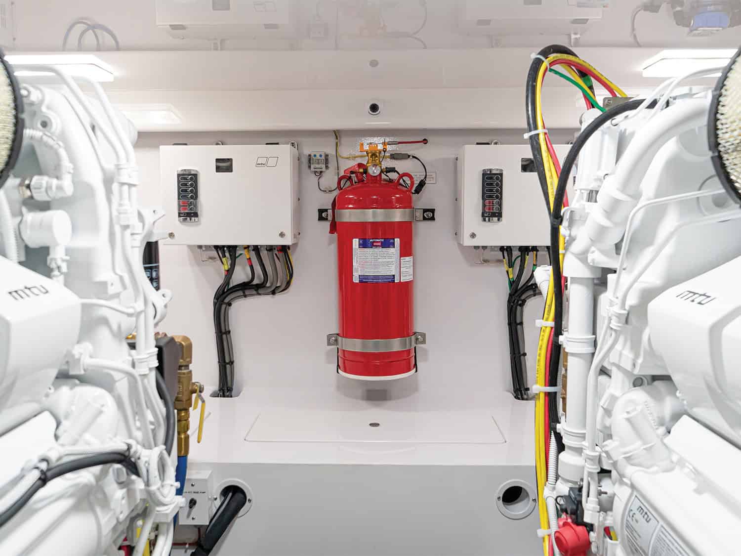 Sea-Fire marine engine room suppression system