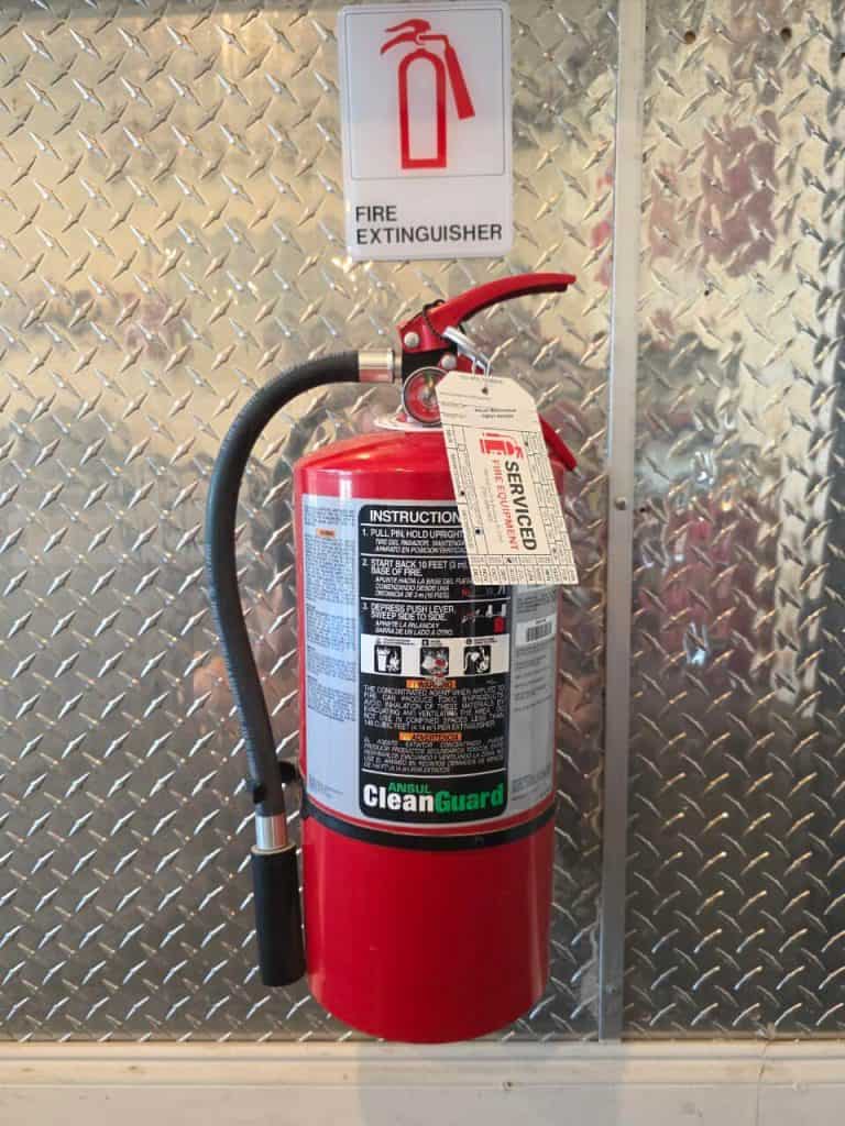Certified Fire Extinguisher