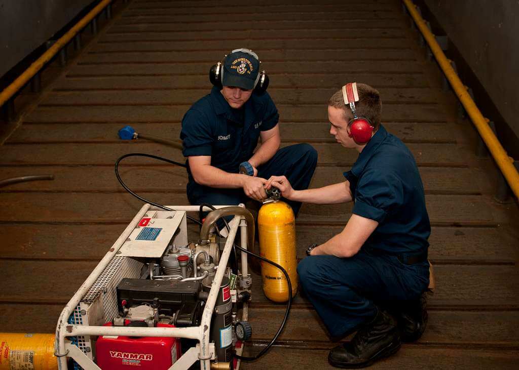 SCBA Tank Filling