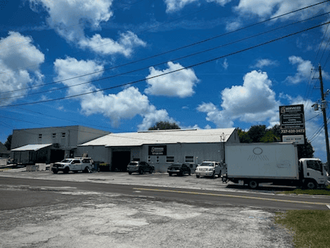Walk-in fire extinguisher service facility - St. Petersburg
